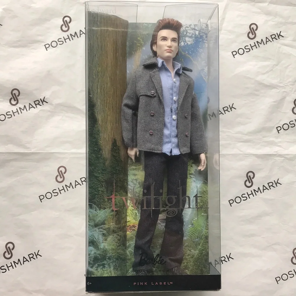 Barbie Pink Label Twilight Collection Edward Cullen Doll NEW